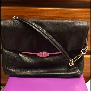 COACH black handbag